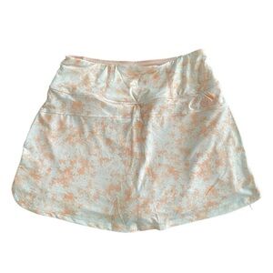 PUMA Golf PWRMESH Stillwater Performance Golf Skirt UPF  Floral Pink Size MEDIUM